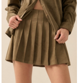 Zora Pleated Mini Skirt