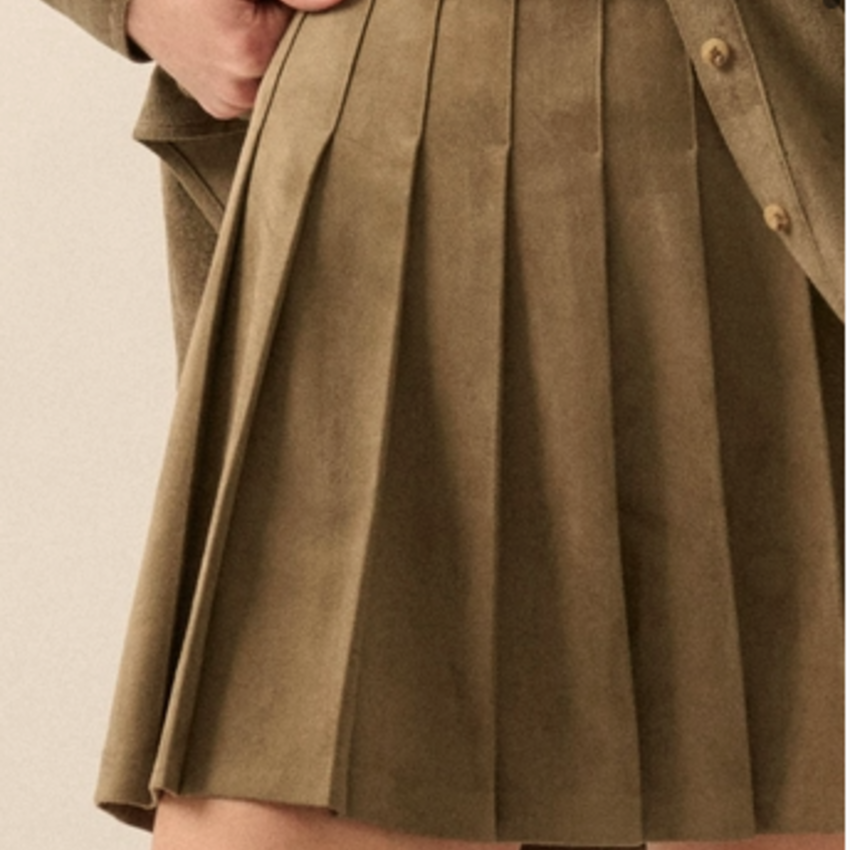 Zora Pleated Mini Skirt