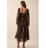 Rachel Floral Smocked Maxi Dress