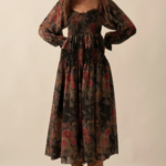 Rachel Floral Smocked Maxi Dress