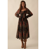 Rachel Floral Smocked Maxi Dress