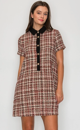 Tweed Love Mini Dress