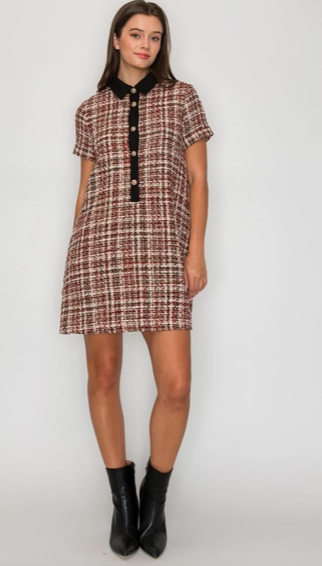 Tweed Love Mini Dress