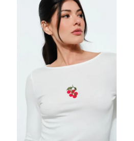 Sylvia Tomato Top