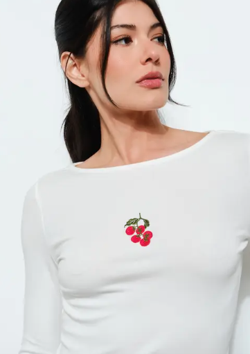 Sylvia Tomato Top