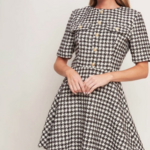 Theodora Tweed Mini Dress