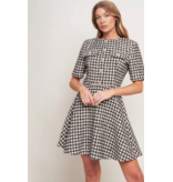Theodora Tweed Mini Dress