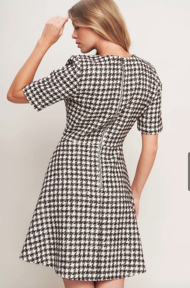 Theodora Tweed Mini Dress
