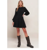 Baylor Heavy Knit Mini Dress