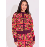 Alden Adair MEREDITH CARDIGAN GOLDEN FLORAL
