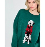 Dalmation Green Sweater