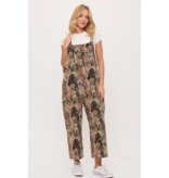 Dogs Collage Print Overalls