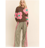 Leopard and Lace Sporty Pant