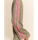 Leopard and Lace Sporty Pant