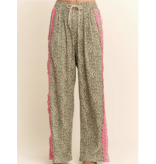 Leopard and Lace Sporty Pant