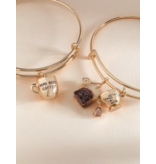 Alex and Ani Spill the Tea Duo Charm Bangle