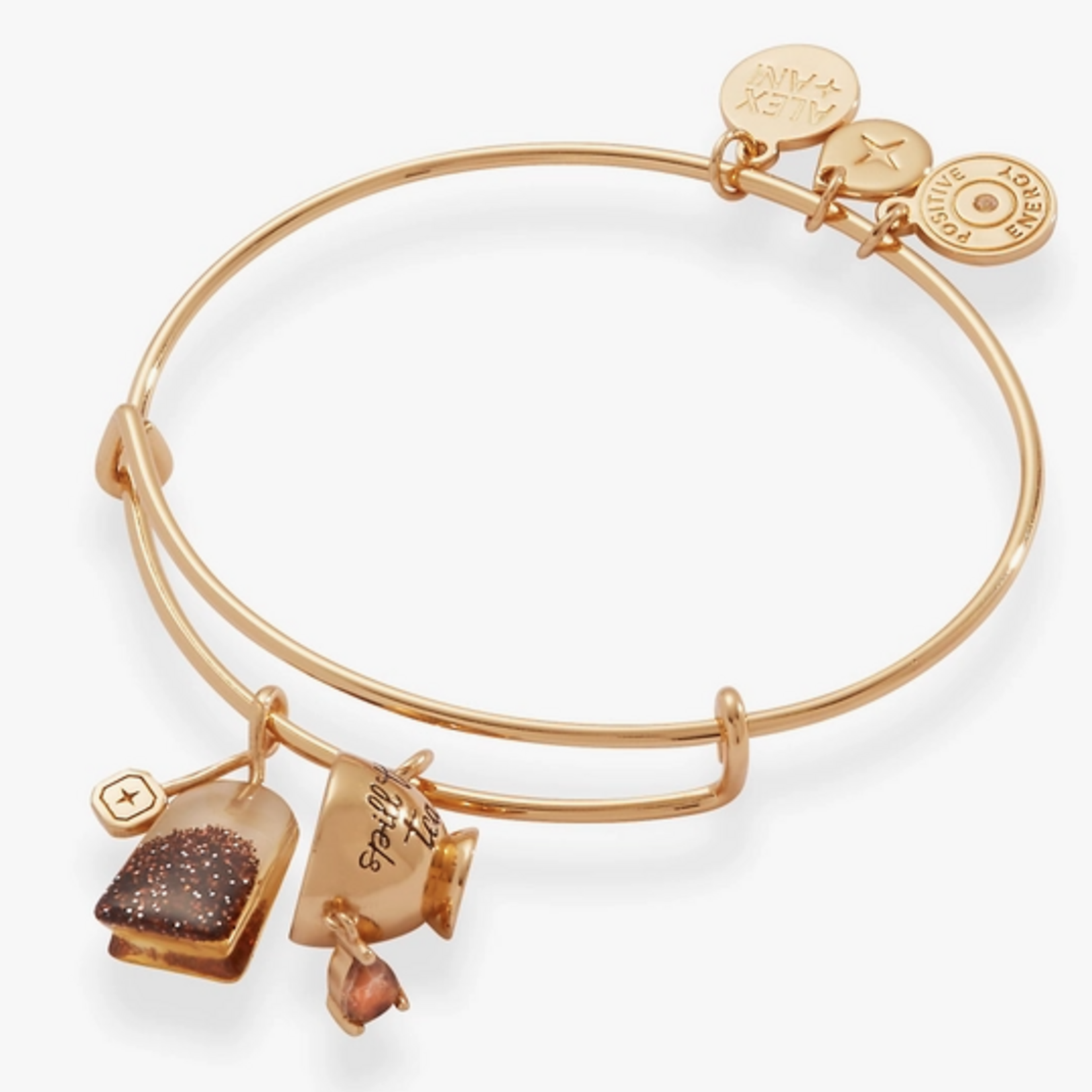 Alex and Ani Spill the Tea Duo Charm Bangle