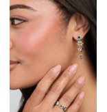 Alex and Ani Evil Eye Linear Earring