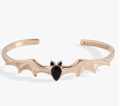 Alex and Ani Crystal Bat Cuff