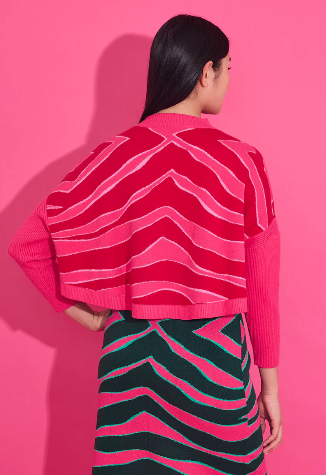 Alden Adair Leona Sweater Ziggy Lipstick