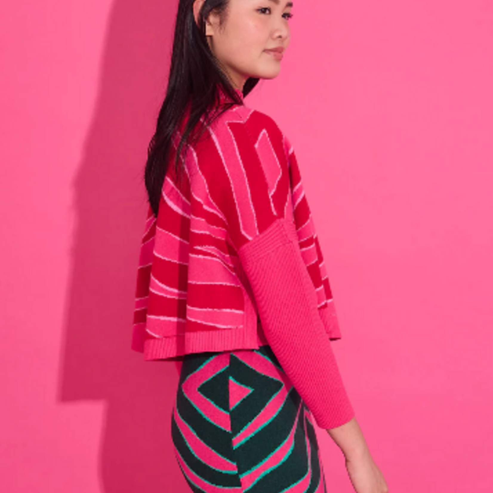 Alden Adair Leona Sweater Ziggy Lipstick