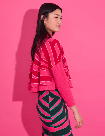 Alden Adair Leona Sweater Ziggy Lipstick