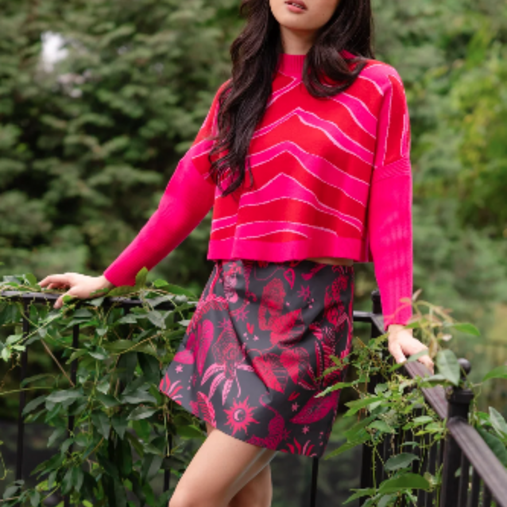 Alden Adair Leona Sweater Ziggy Lipstick