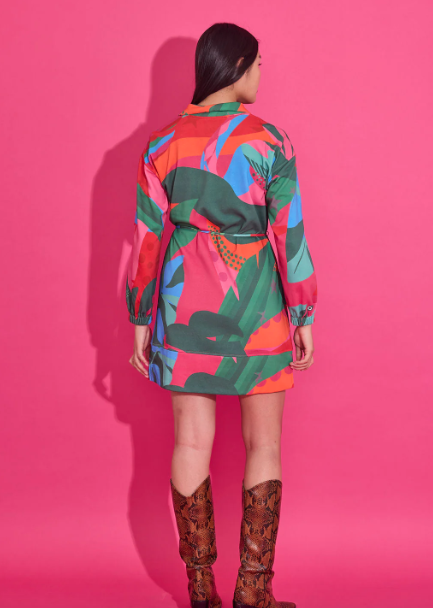 Alden Adair Logan Dress Tropical Jingle