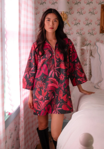 Alden Adair Dakota Dress Zebra Lounge