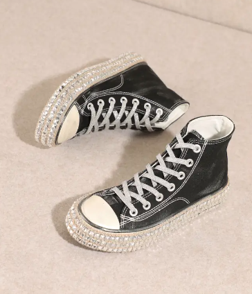 Miracle Miles Chantel Black Hightop