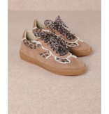 Miracle Miles Eleanor Camel Leopard Sneakers