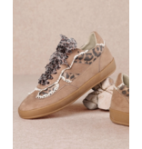 Miracle Miles Eleanor Camel Leopard Sneakers