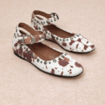 Miracle Miles Mystic Cow Print Flat