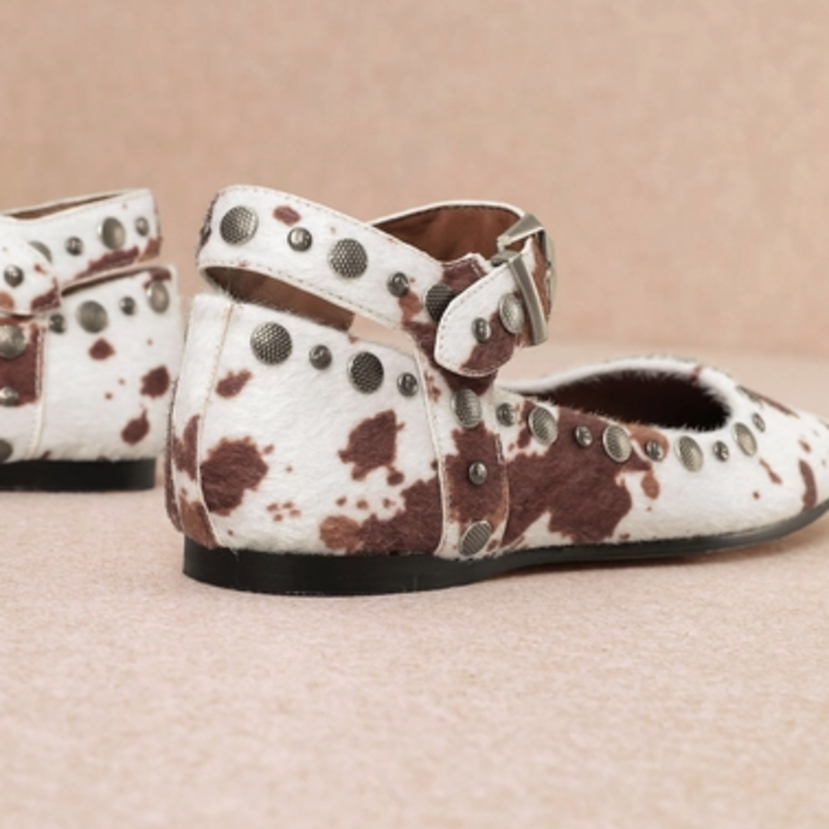 Miracle Miles Mystic Cow Print Flat