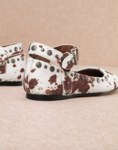 Miracle Miles Mystic Cow Print Flat