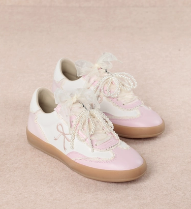 Miracle Miles Julie Sneakers White/Pink