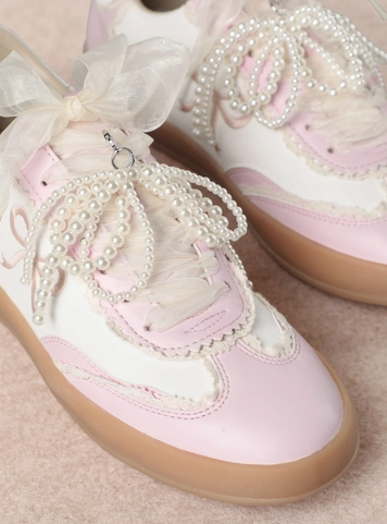 Miracle Miles Julie Sneakers White/Pink
