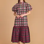 Carly Dress Party Plaid Combo