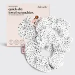 Towel Scrunchie 2 Pack - Micro Dot