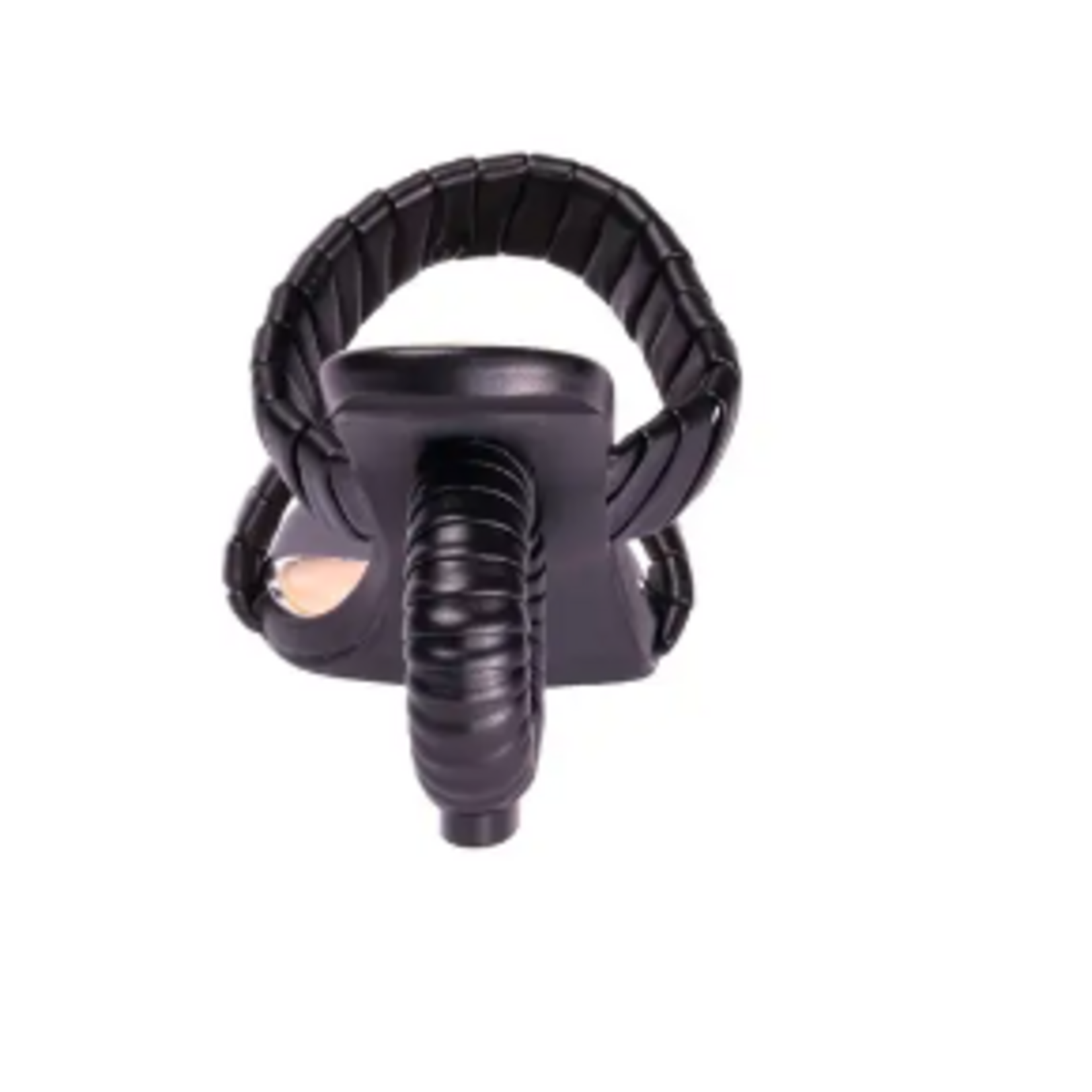 Lady Couture Ash Pleaded Straps Donut Heel Slide