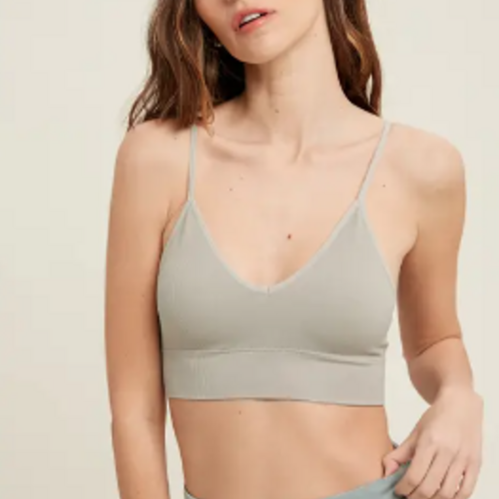 Ribbed Knit Bralette