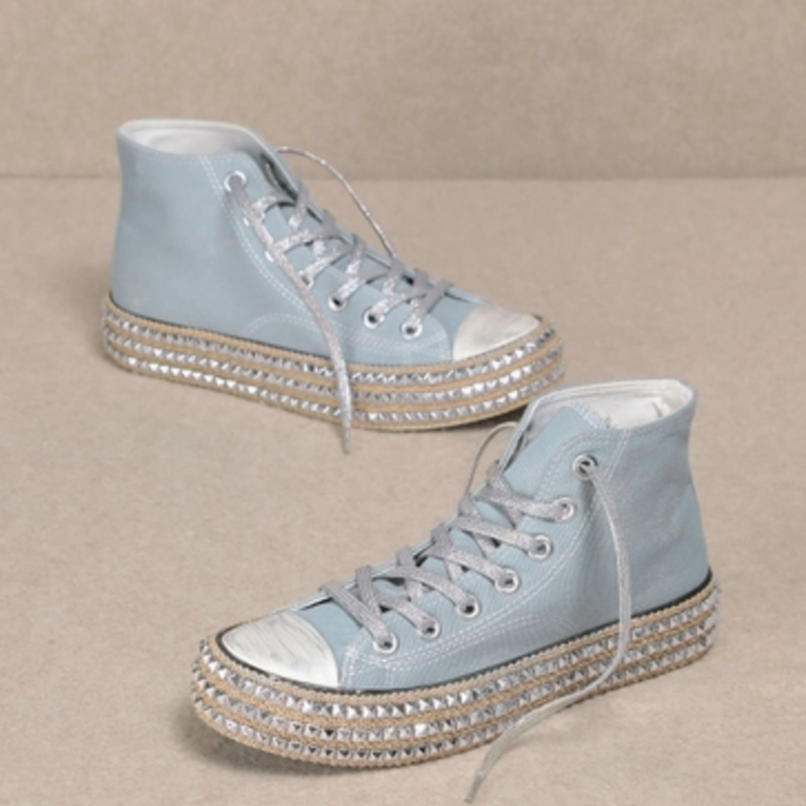 Miracle Miles Chantel Black Hightop