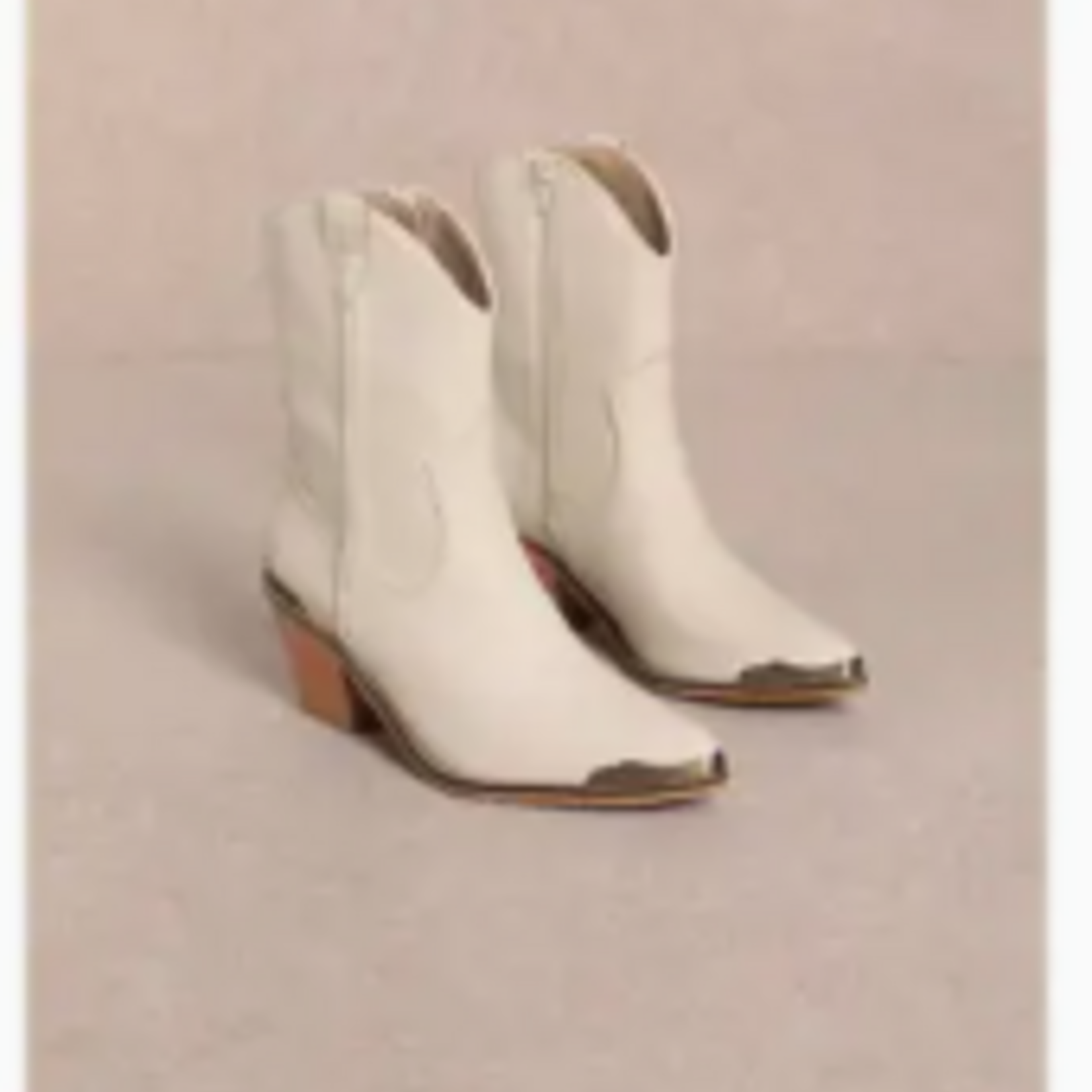 Miracle Miles Beverly Ivory Western Boot