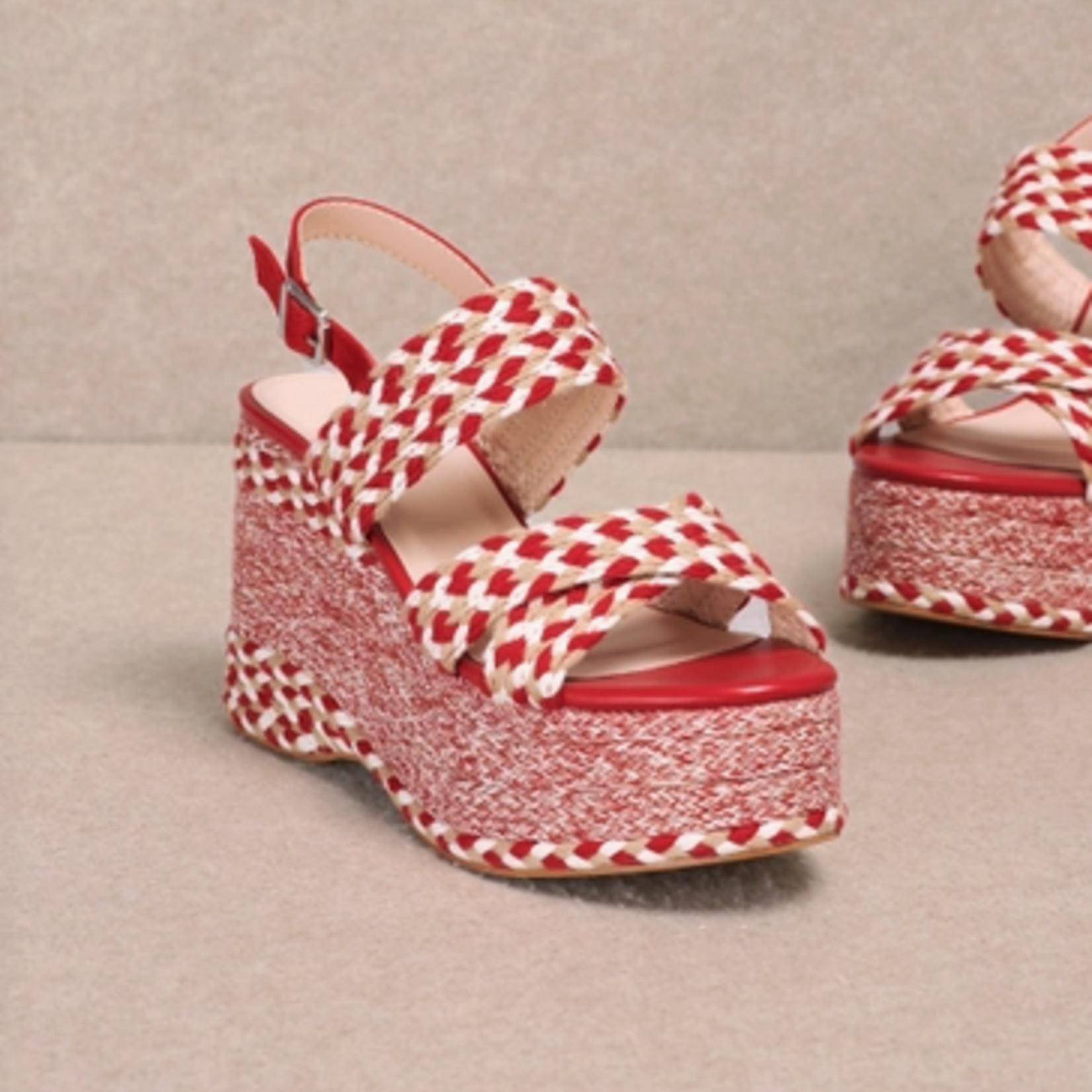 Miracle Miles Dolce Red Platform