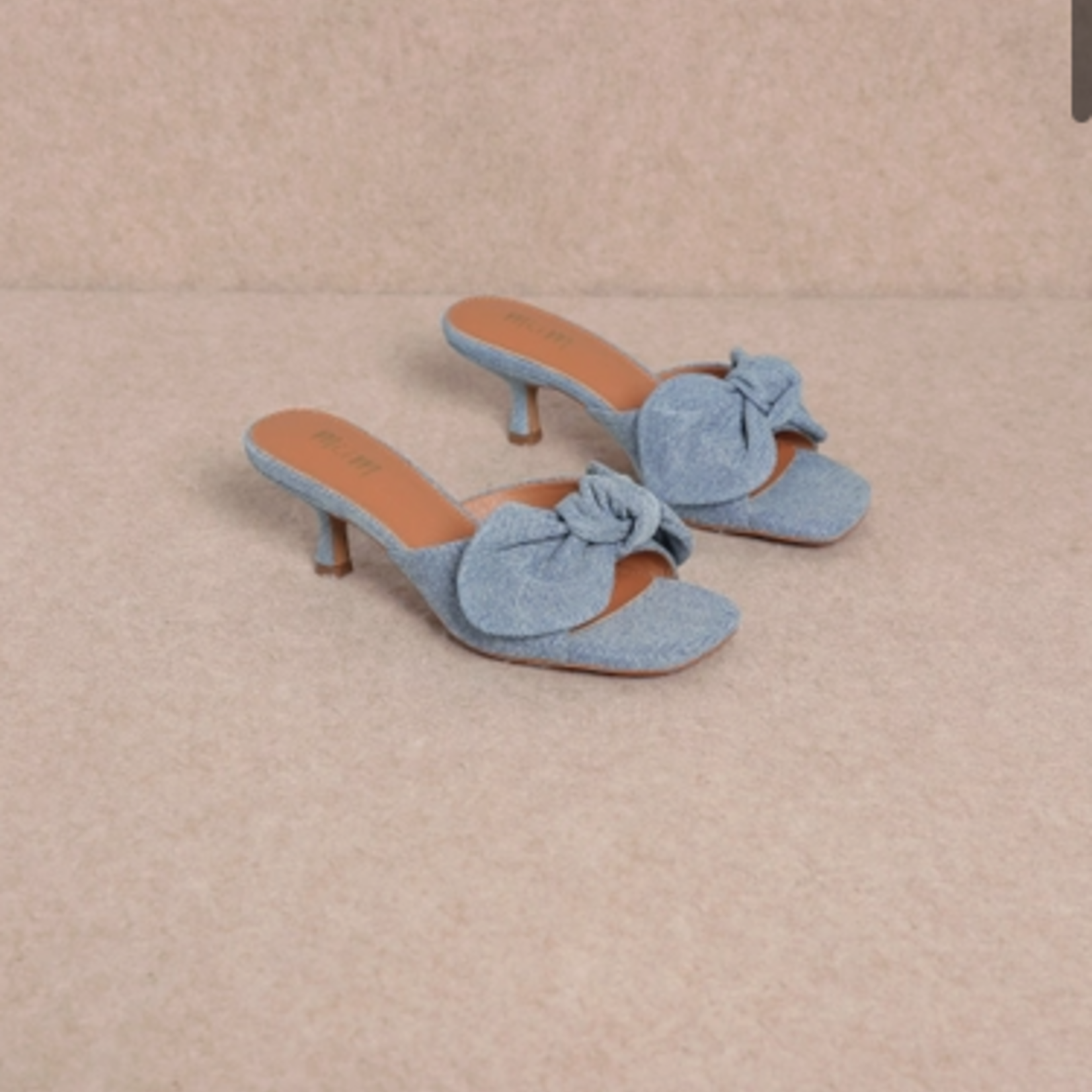 Miracle Miles Hannah Denim Bow Heel