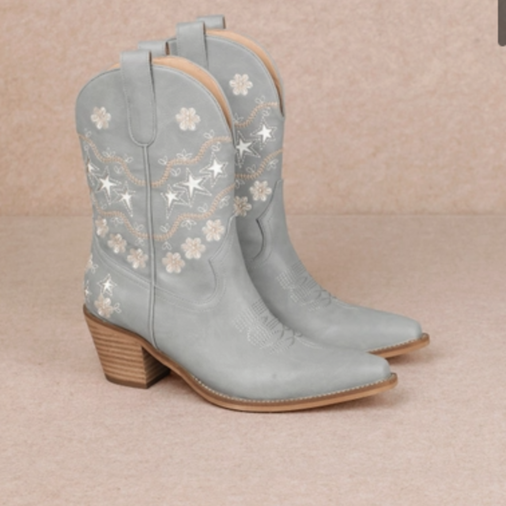 Miracle Miles Julia Starflower Western Boot