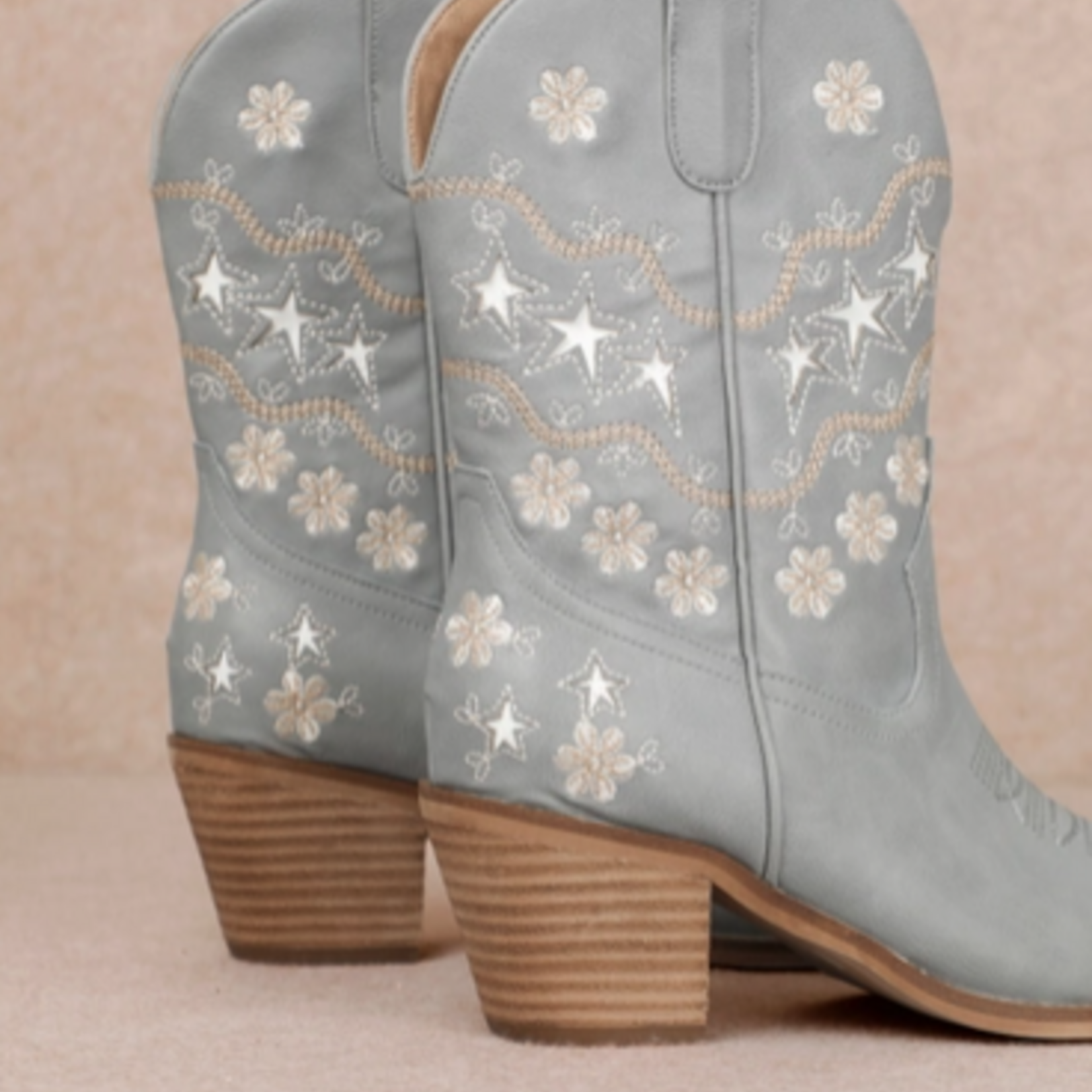 Miracle Miles Julia Starflower Western Boot