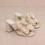 Miracle Miles Lucy Bow Mid Heel