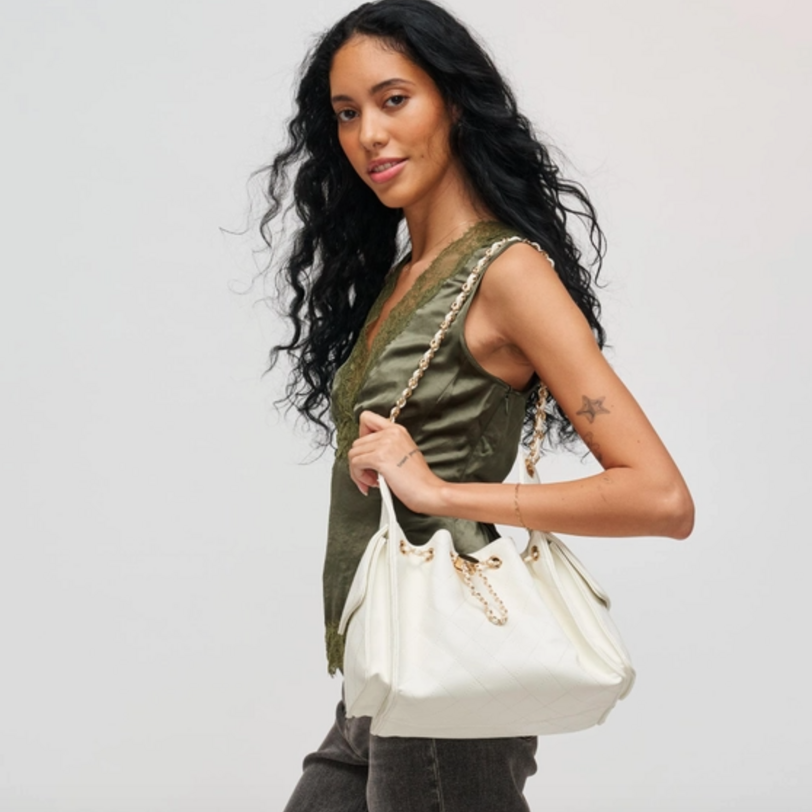 Willow Hobo White