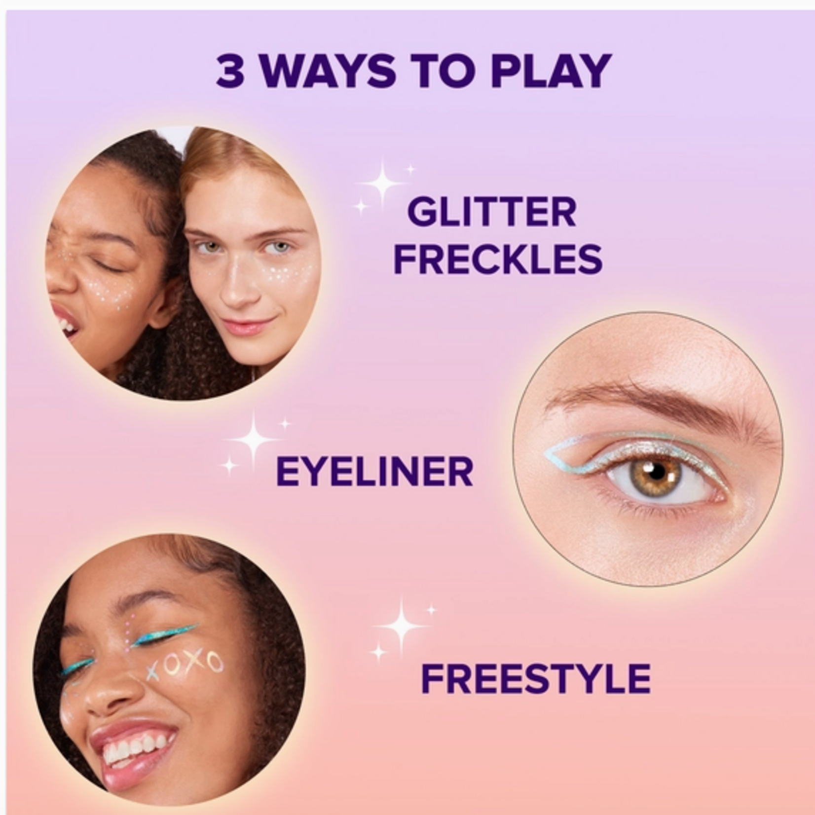 Unicorn Snot Kira Kira Glitter Freckles/Eyeliner